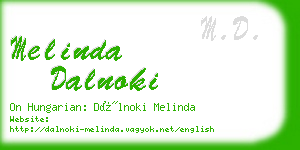 melinda dalnoki business card